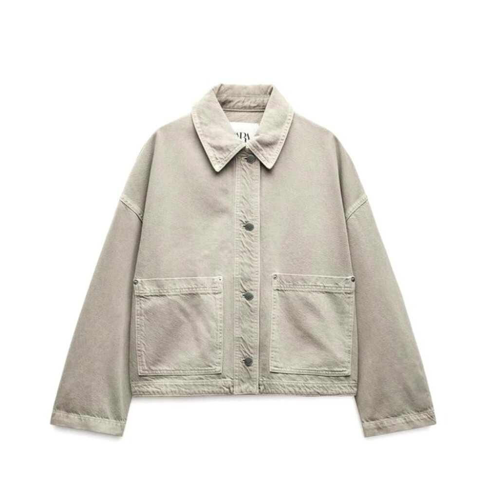 Zara Washed Overshirt